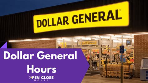 dollar store near me hours
